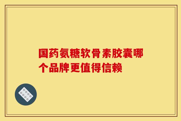 国药氨糖软骨素胶囊哪个品牌更值得信赖 国药氨糖软骨素胶囊哪个品牌更值得信赖
