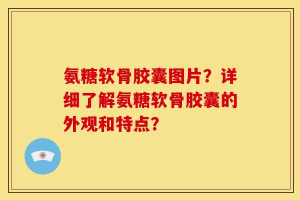 氨糖软骨胶囊图片？详细了解氨糖软骨胶囊的外观和特点？