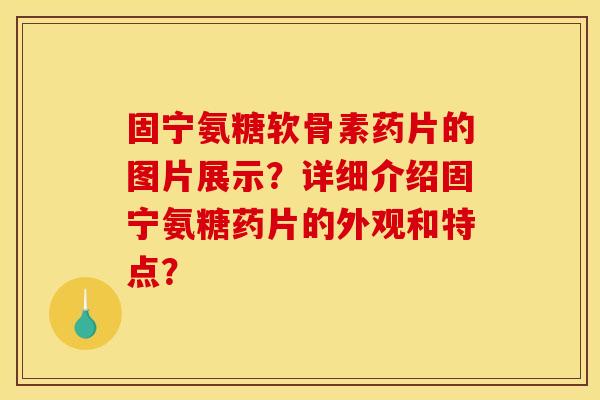 固宁氨糖软骨素药片的图片展示?详细介绍固宁氨糖药片的外观和特点? 固宁氨糖软骨素药片的图片展示?详细介绍固宁氨糖药片的外观和特点?