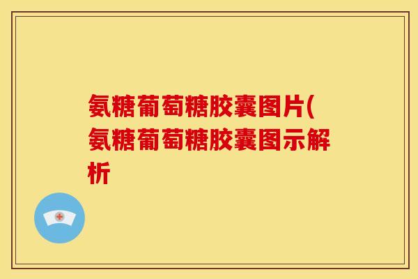 氨糖葡萄糖胶囊图片(氨糖葡萄糖胶囊图示解析