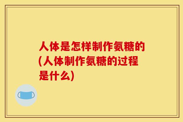 人体是怎样制作氨糖的(人体制作氨糖的过程是什么)