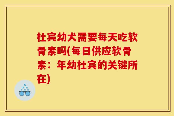 杜宾幼犬需要每天吃软骨素吗(每日供应软骨素：年幼杜宾的关键所在)