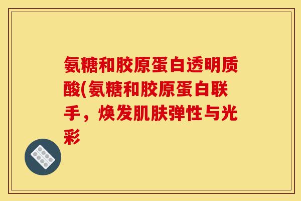 氨糖和胶原蛋白透明质酸(氨糖和胶原蛋白联手，焕发肌肤弹性与光彩