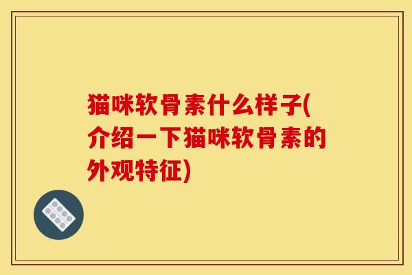 猫咪软骨素什么样子(介绍一下猫咪软骨素的外观特征)
