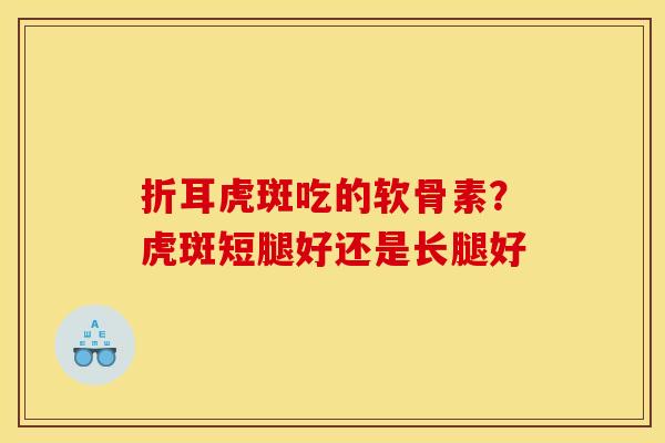 折耳虎斑吃的软骨素？虎斑短腿好还是长腿好