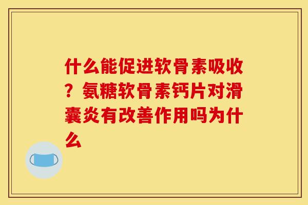 什么能促进软骨素吸收?氨糖软骨素钙片对有改善作用吗为什么 什么能促进软骨素吸收?氨糖软骨素钙片对有改善作用吗为什么