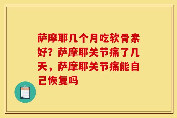 萨摩耶几个月吃软骨素好？萨摩耶关节痛了几天，萨摩耶关节痛能自己恢复吗