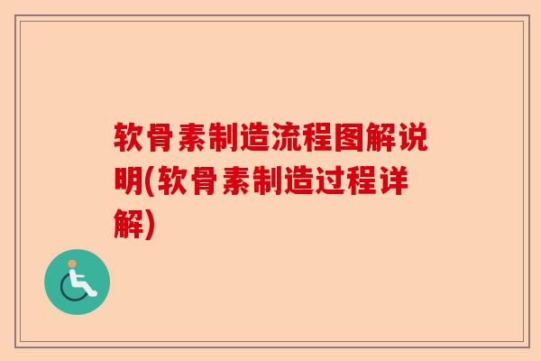软骨素制造流程图解说明(软骨素制造过程详解)