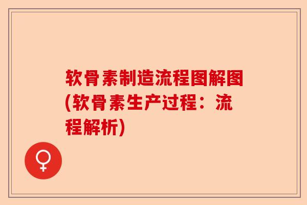 软骨素制造流程图解图(软骨素生产过程：流程解析)